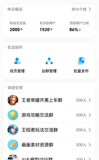 桃花源品茶工作室暂时不建立QQ群，我们目前坚持一对一私密沟通